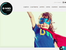 Tablet Screenshot of e-mid.com.br